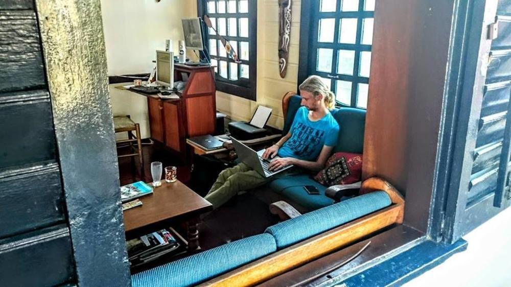 Guesthouse Un Pied-A-Terreパラマリボ エクステリア 写真
